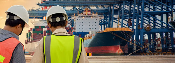 Marine safety inspection and equipment maintenance services