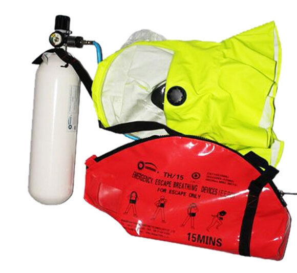 emergency escape breathing device