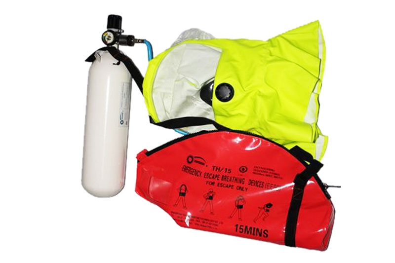 emergency escape breathing device